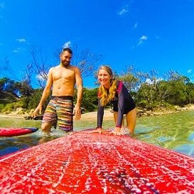 SICK DOG PUTS COUPLE ON WAVE OF SUCCESS SICK DOG PUTS COUPLE ON WAVE OF SUCCESS